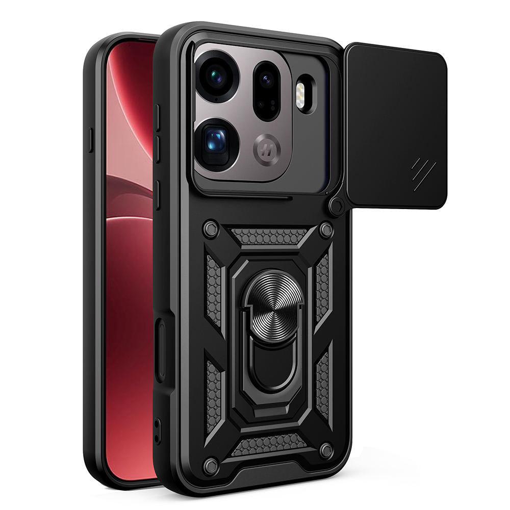 Techsuit – řada CamShield – Oppo Find X9 Pro – černá