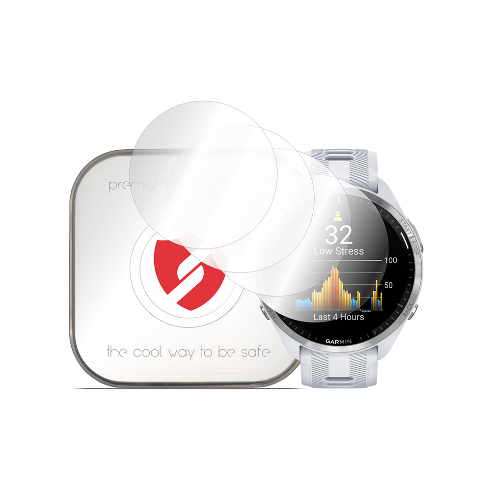 Smart Protection – Premium Classic (balení 4 ks) – Forerunner 965 – čirá
