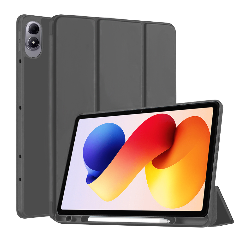 Techsuit - Flex Trifold (s držákem na tužku) - Xiaomi Redmi Pad 2 Pro - černá