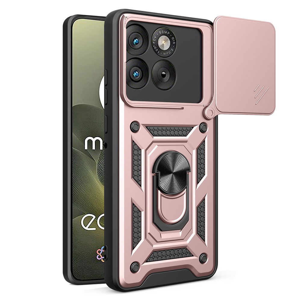 Techsuit – řada CamShield – Motorola Edge 70 – růžové zlato