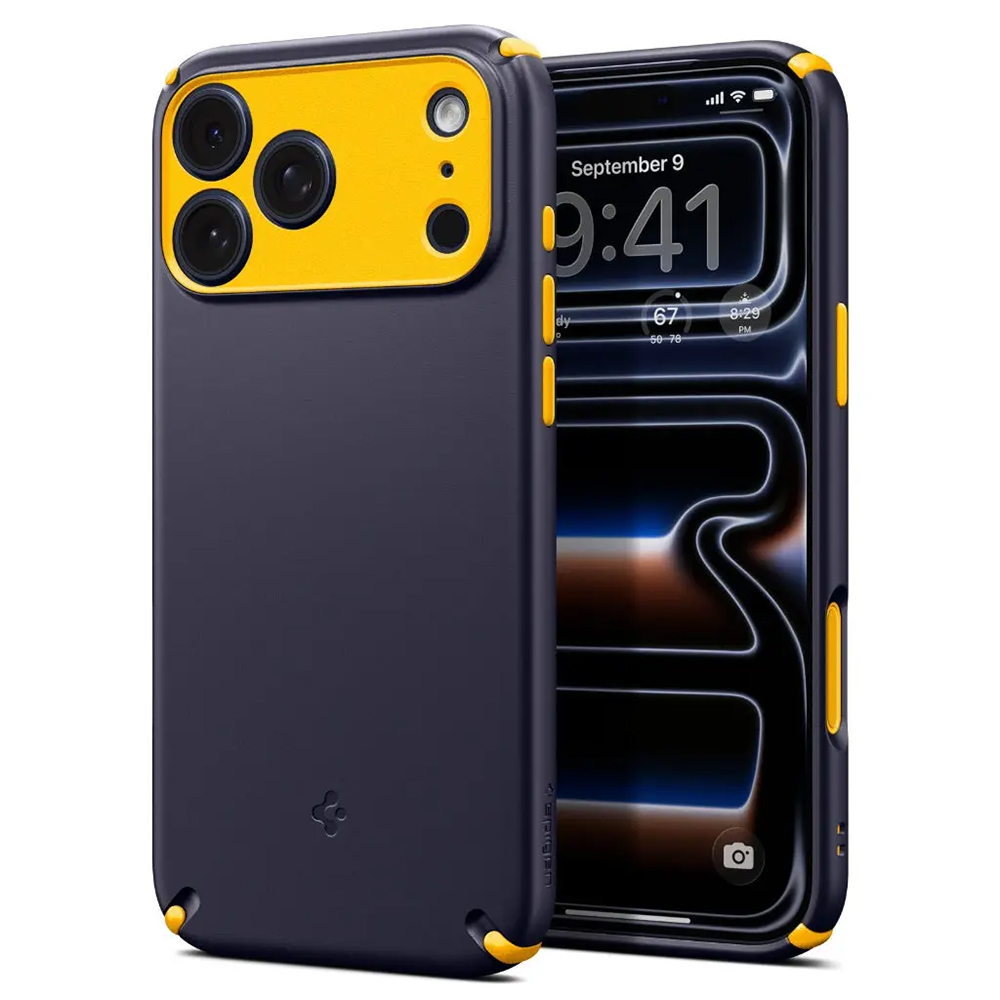 Spigen – Caseology Nano Pop Hybrid MagSafe – iPhone 17 Pro – Blueberry Navy
