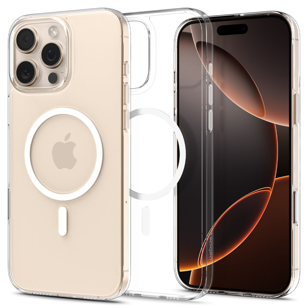 Spigen - Thin Fit MagSafe - iPhone 16 Pro - průhledný / bílý