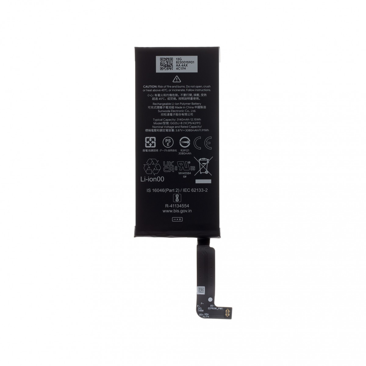 Baterie G025J-B Google Pixel 4A 4G 3140mAh Li-Pol (Service Pack)