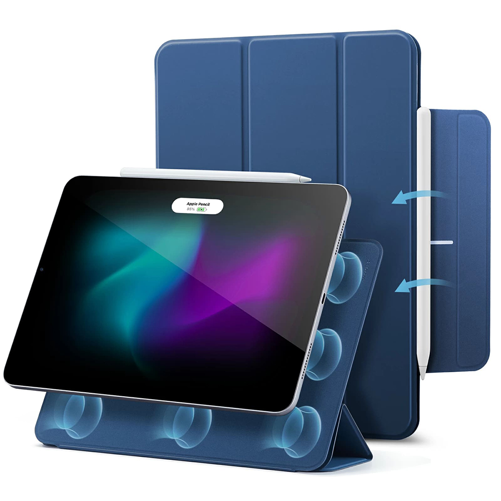 ESR - Rebound Magnetic - iPad Pro 12.9 (2020/2021/2022) / Air 13 (2024) / Air 13 (2025) - tmavě modrá