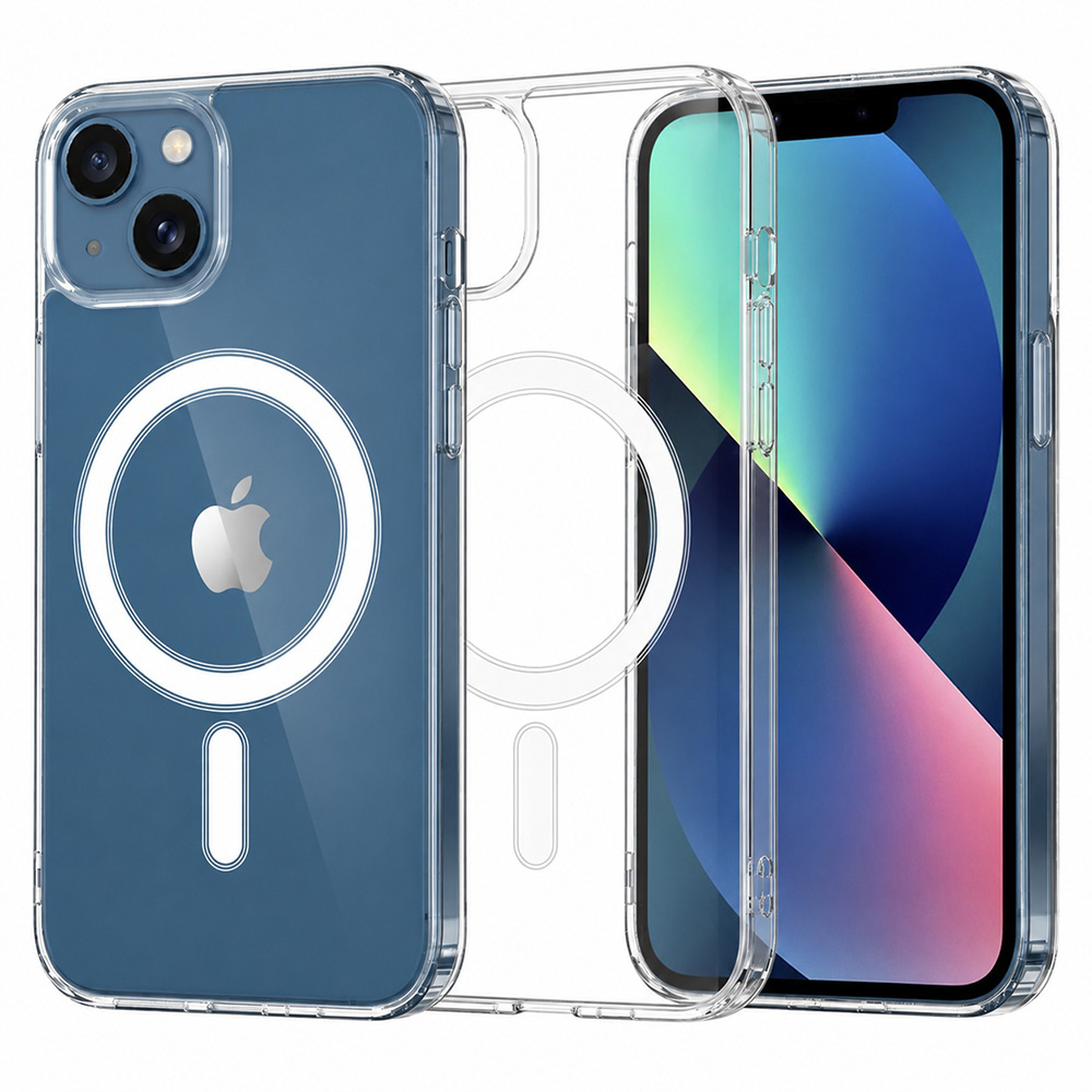 Techsuit – MagSafe Pro – iPhone 13 – transparentní
