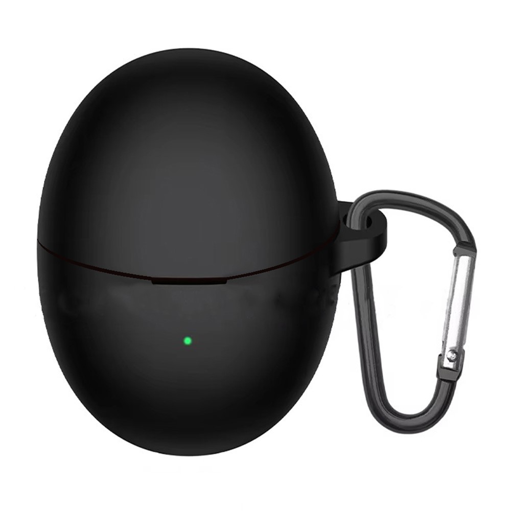 Techsuit - silikonové pouzdro - pro Huawei FreeBuds 6, hladký ultratenký materiál - černé