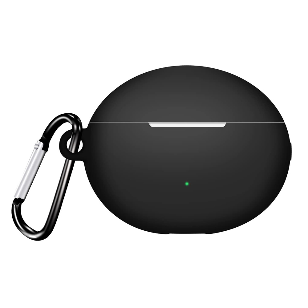 Techsuit - silikonové pouzdro - pro Huawei FreeBuds 6i, hladký ultratenký materiál - černé