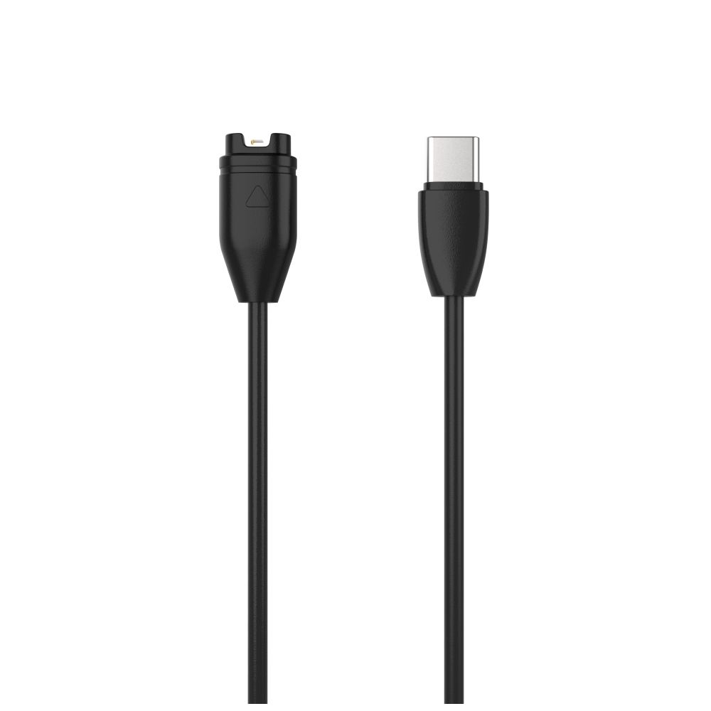 Nabíjecí USB-C kabel FIXED pro smartwatch Garmin Forerunner/Fenix/Venu/Vívoactive/Instinct, 2m, černý