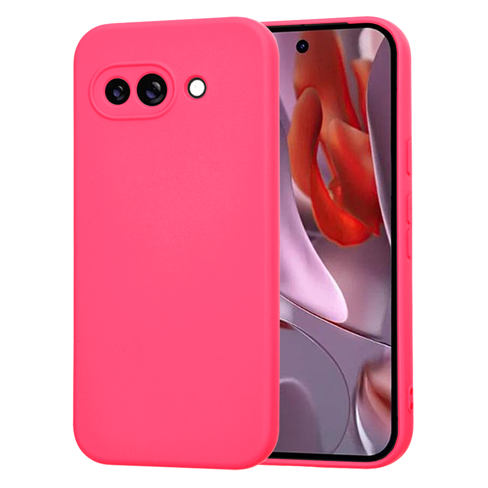 Techsuit SoftFlex pro Google Pixel 9a – sytě růžová
