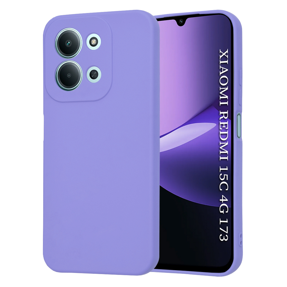 Techsuit SoftFlex Xiaomi Redmi 15C 4G / Redmi 15C 5G světle fialový