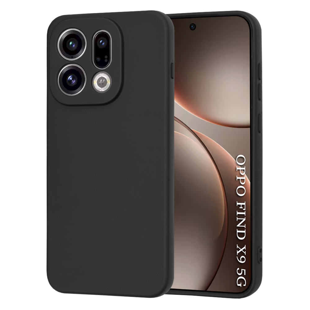 Techsuit SoftFlex pro Oppo Find X9 – černý