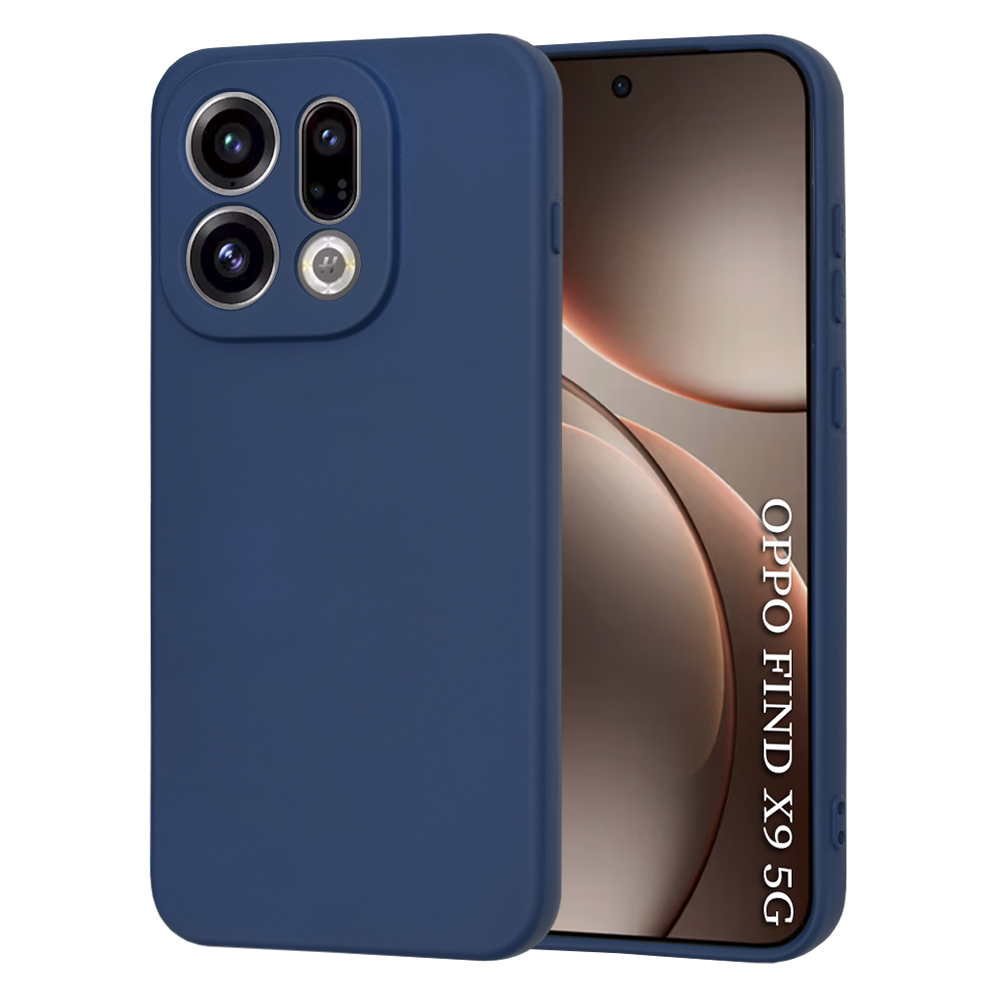 Techsuit SoftFlex pro Oppo Find X9 – námořnická modrá