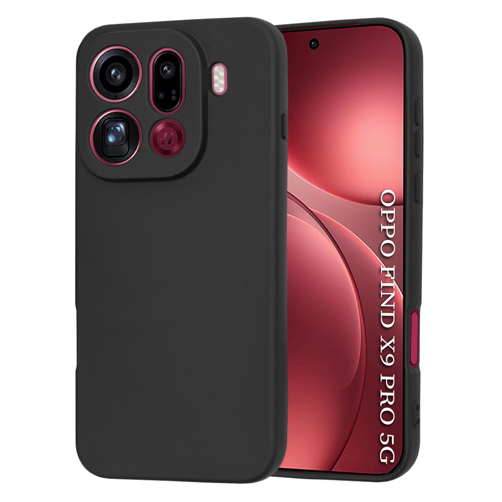 Techsuit SoftFlex pro Oppo Find X9 Pro – černý
