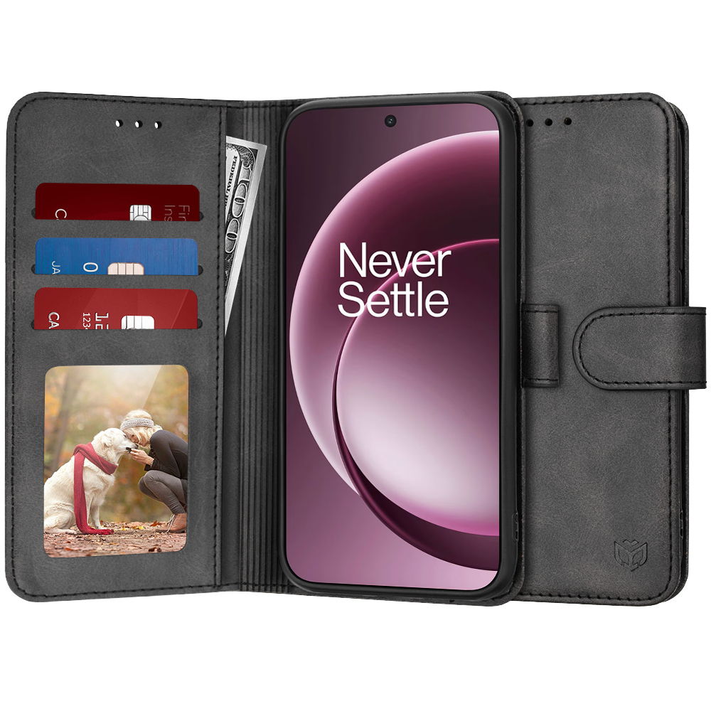 Techsuit – pouzdro diary book – OnePlus 15 – černé
