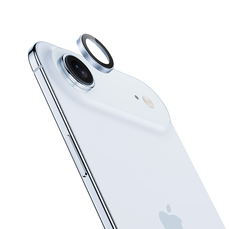 Tvrzené safírové sklo na fotoaparát Benks iPhone Air světle modré