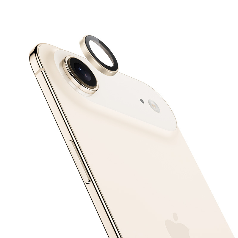 Ochranné safírové sklo Benks na fotoaparát pro iPhone Air zlaté