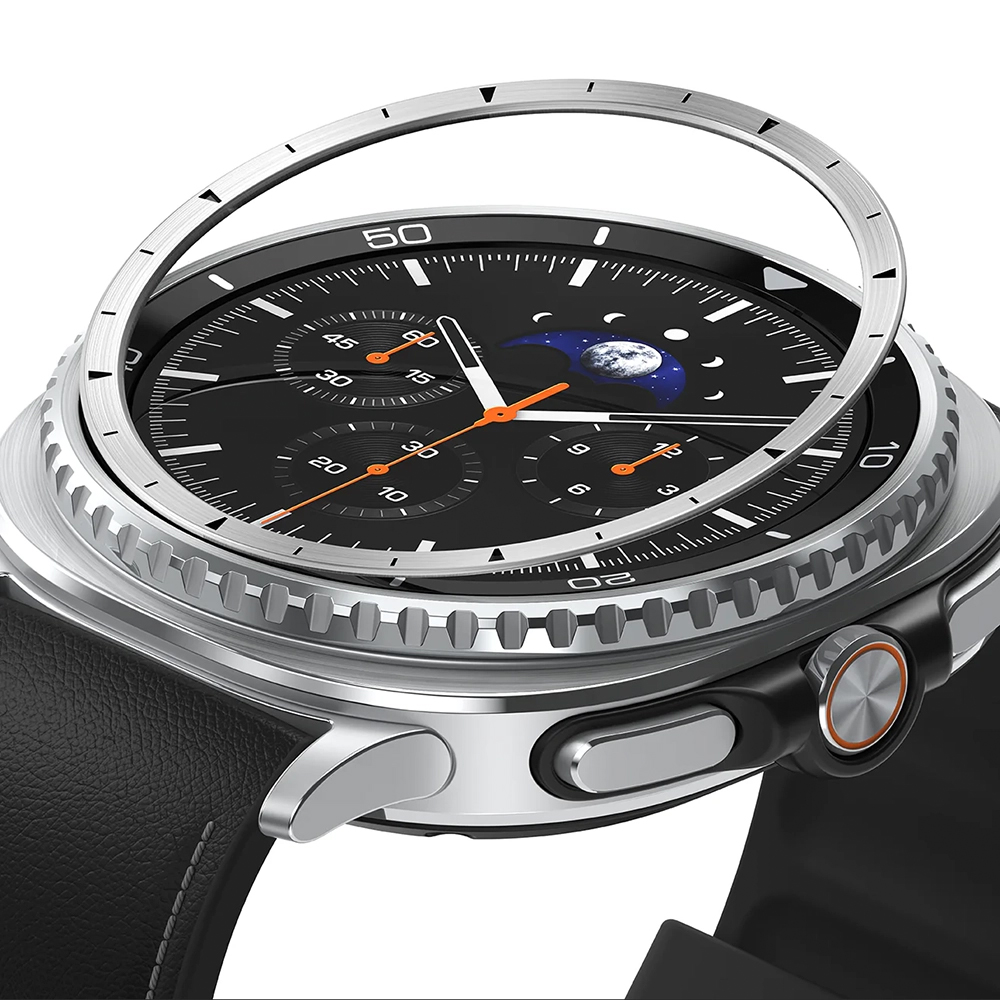 Ringke - vnitřní rámeček - Samsung Galaxy Watch8 Classic - stříbrná (GW8C-46-IN-01)