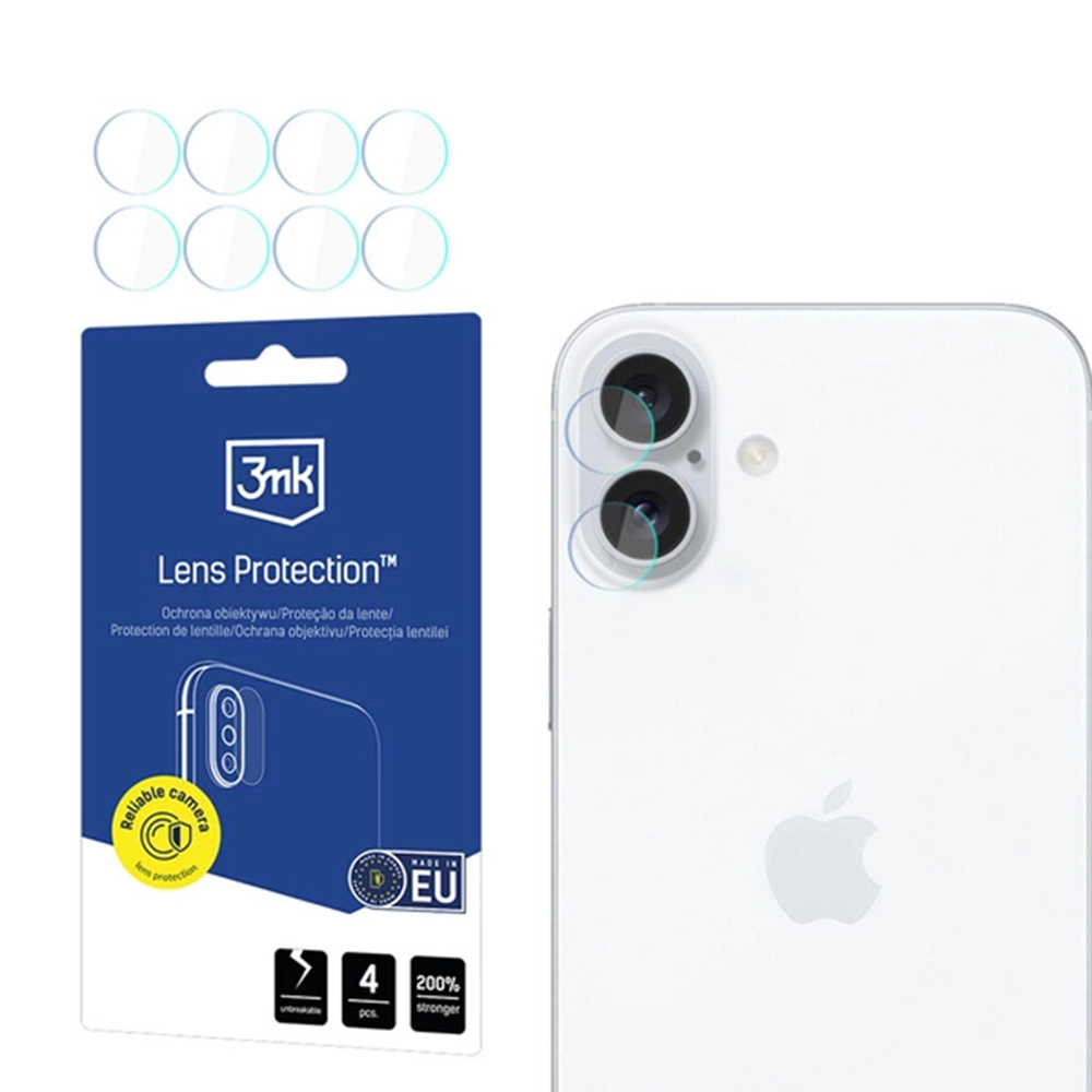 3mk - ochrana objektivu - Samsung Galaxy S25 FE - průhledná
