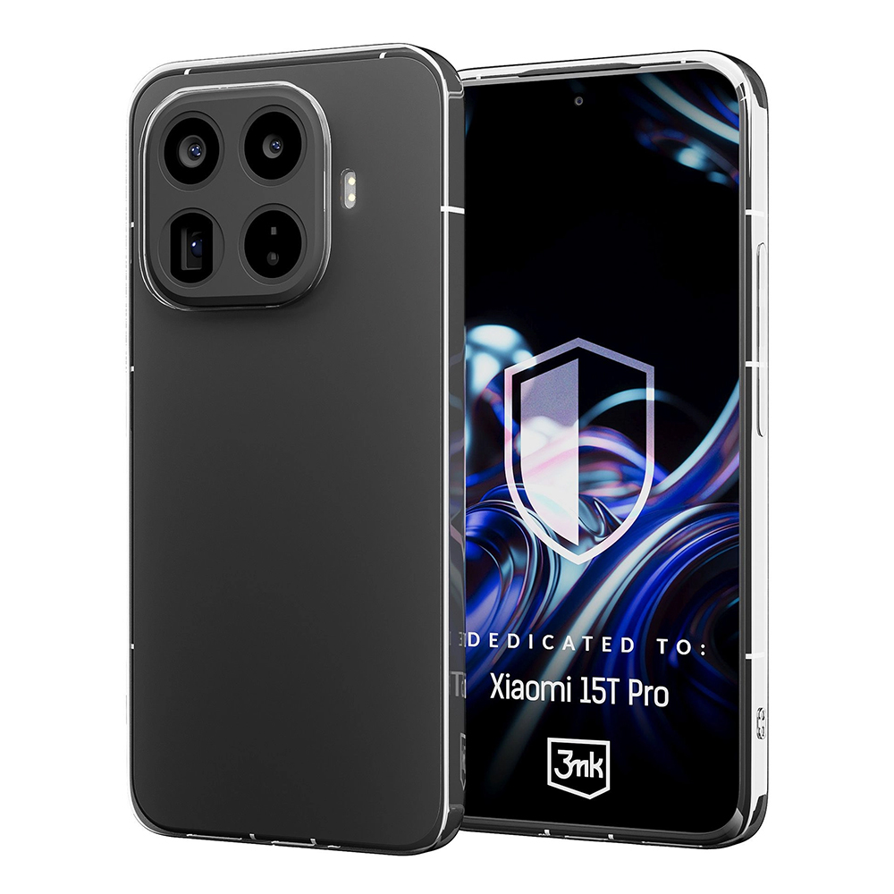 3mk – Clear Case – Xiaomi 15T Pro – průhledné