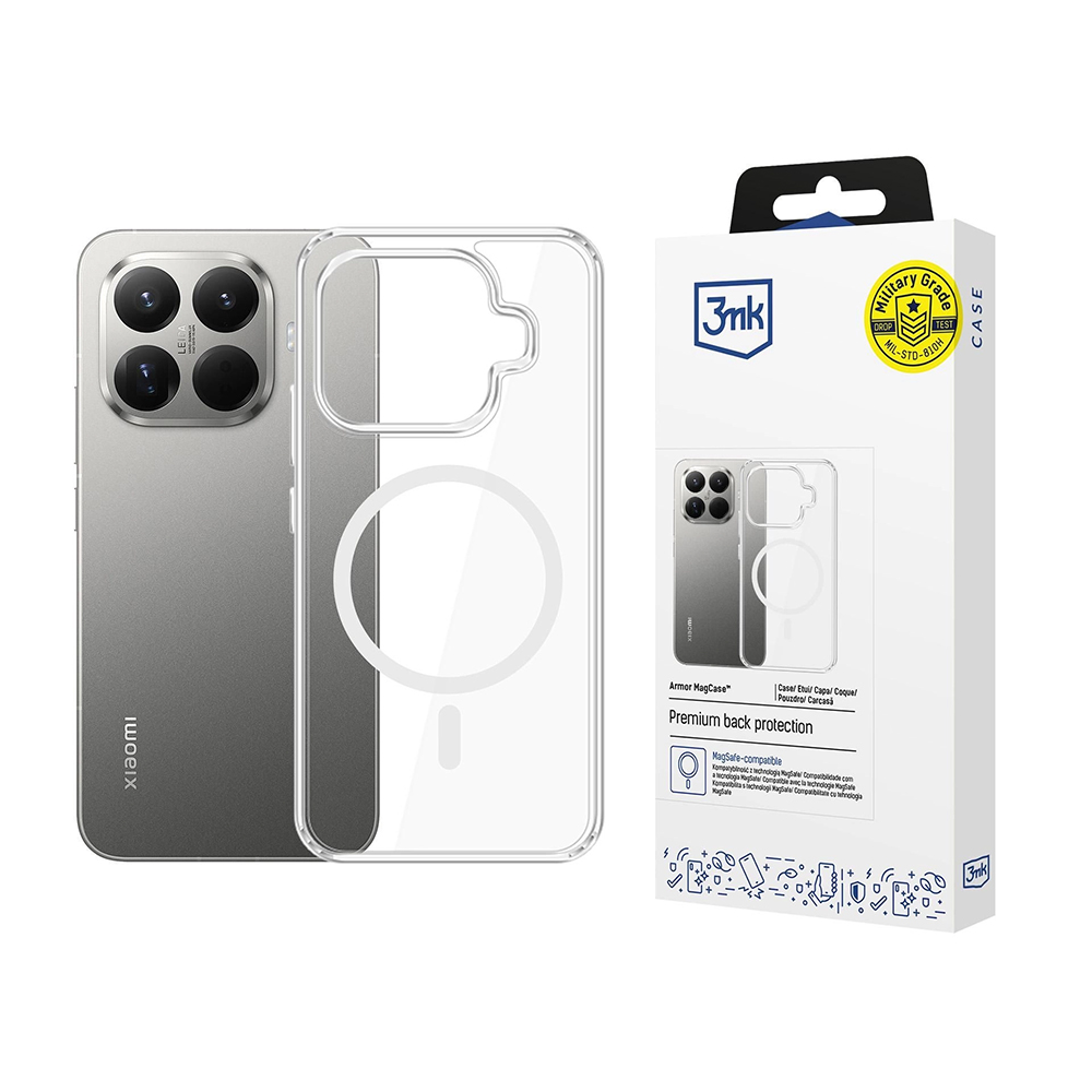 3mk - Armor MagCase - Xiaomi 15T Pro - průhledné