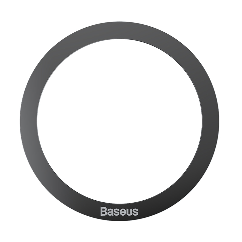 Baseus - (balení 2 ks) magnetický kroužek Metal Ring Series (PCCH000001) - univerzální kroužek na telefon pro Samsung, iPhone - černý