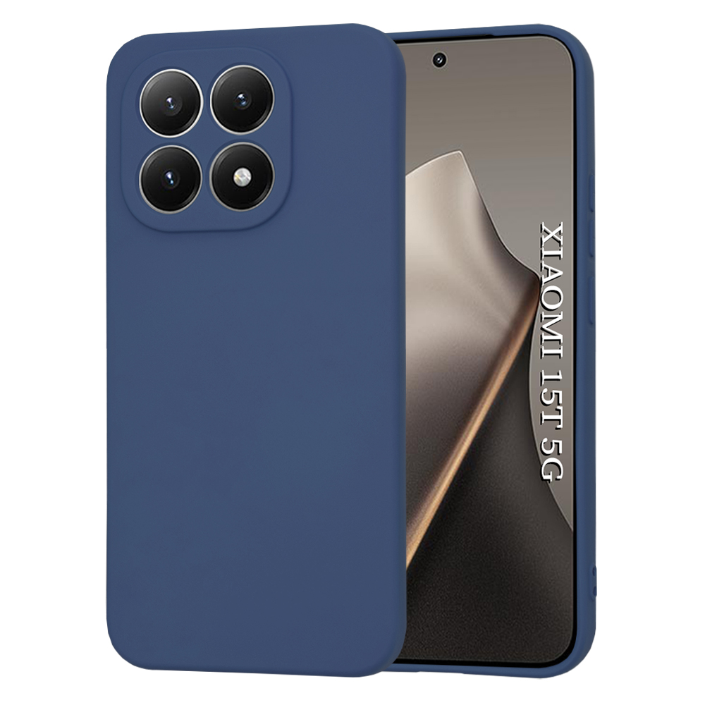 Techsuit SoftFlex pro Xiaomi 15T – tmavě modrá