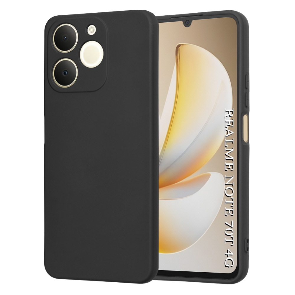 Techsuit - SoftFlex - Realme Note 70T - černá