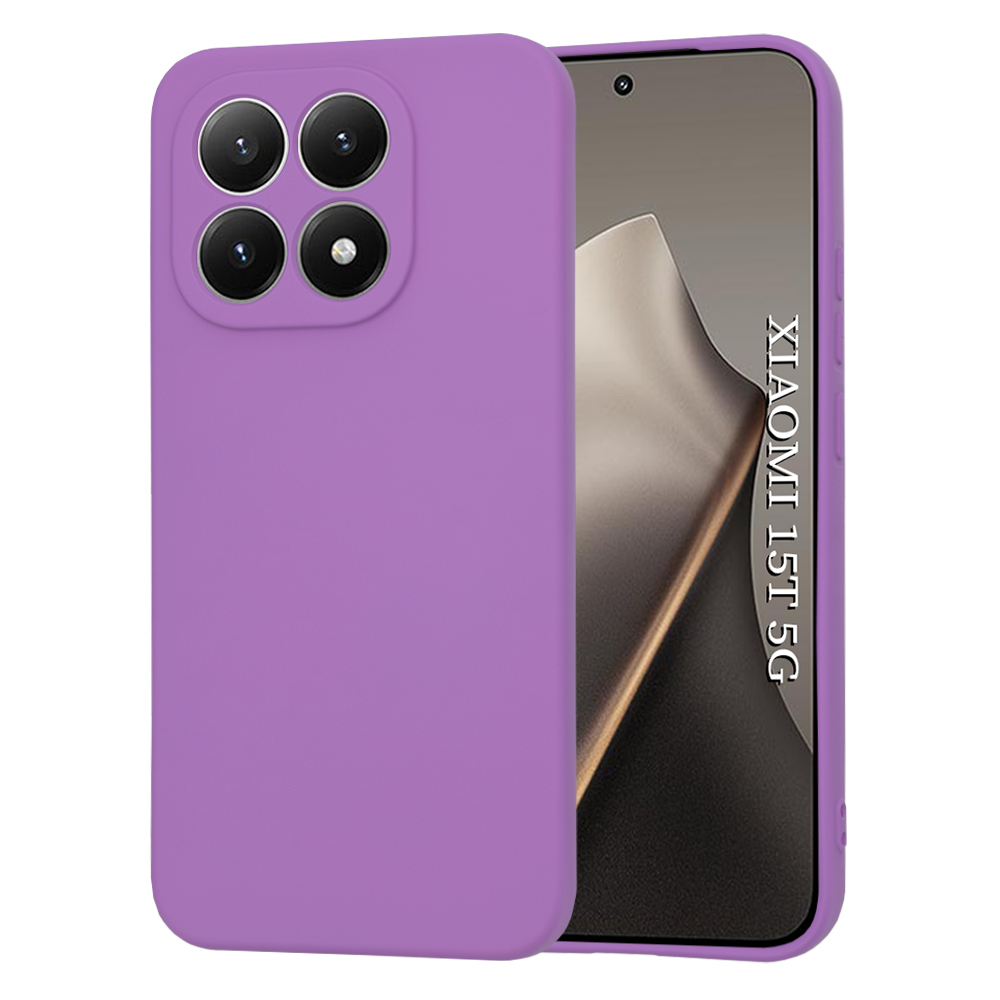 Techsuit SoftFlex pro Xiaomi 15T – fialový