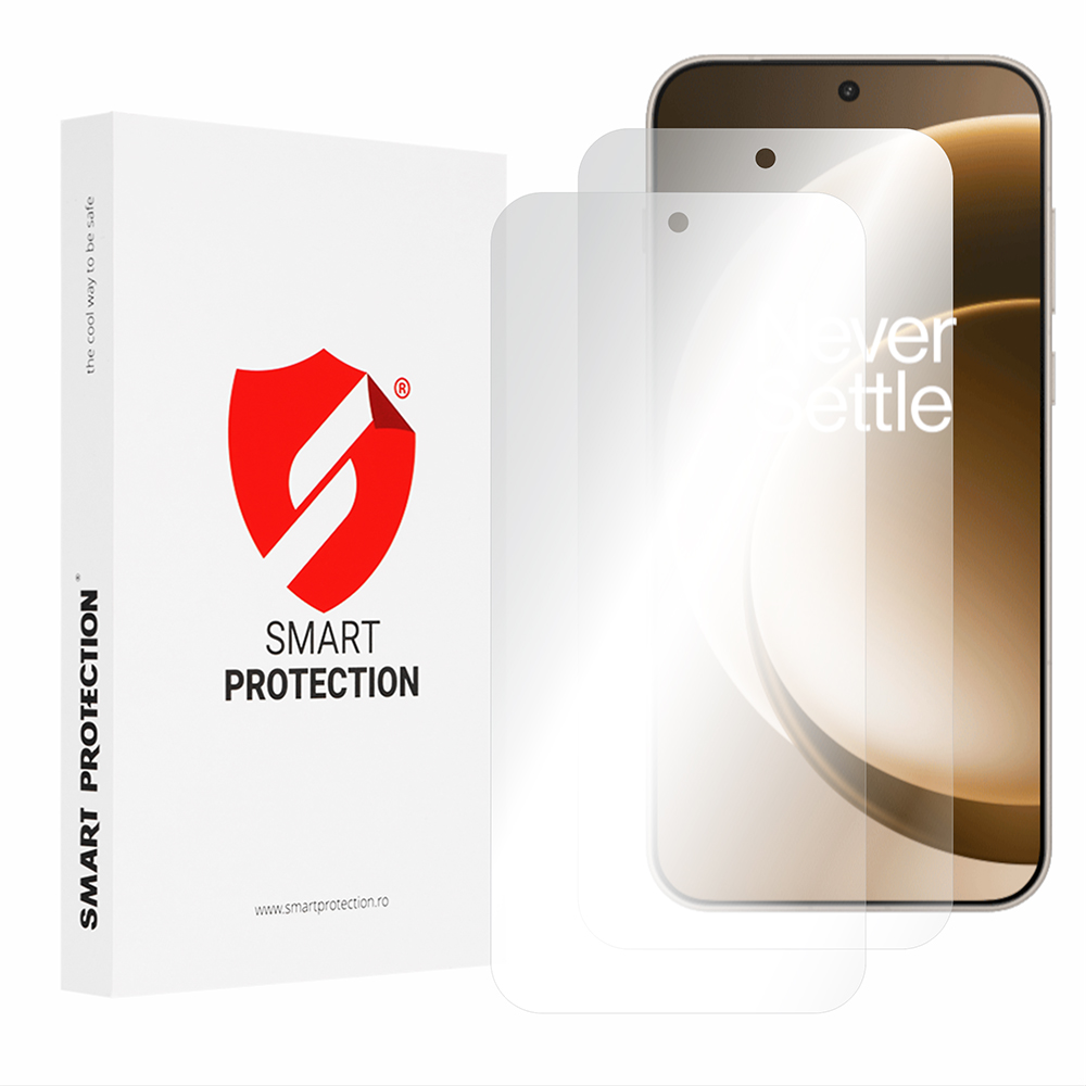 Chytrá ochrana – prémiová klasika (balení 2 ks) – OnePlus 15 – průhledná