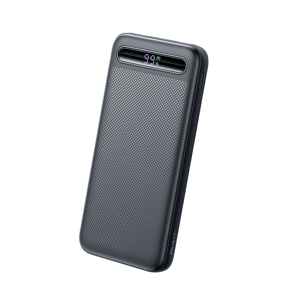 Mcdodo - Power Bank Star Series (MC-3881) - Type-C + 2x USB, 10000mAh, 22.5W, digitální displej - černá