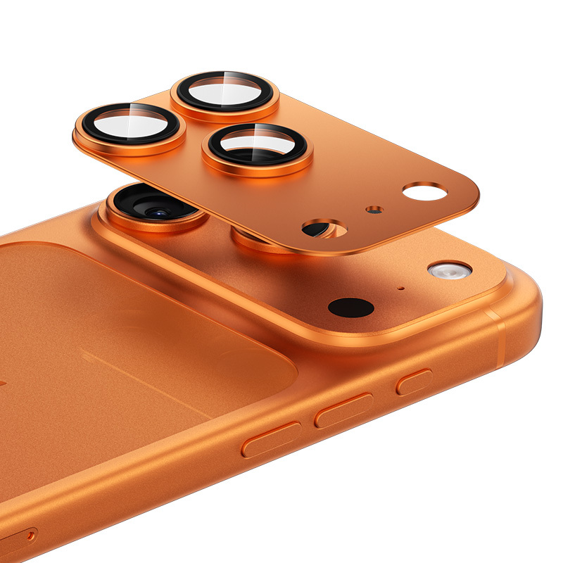 Sklo Benks Glass Warrior Metal Integrated na čočky fotoaparátu (C069) pro iPhone 17 Pro orange