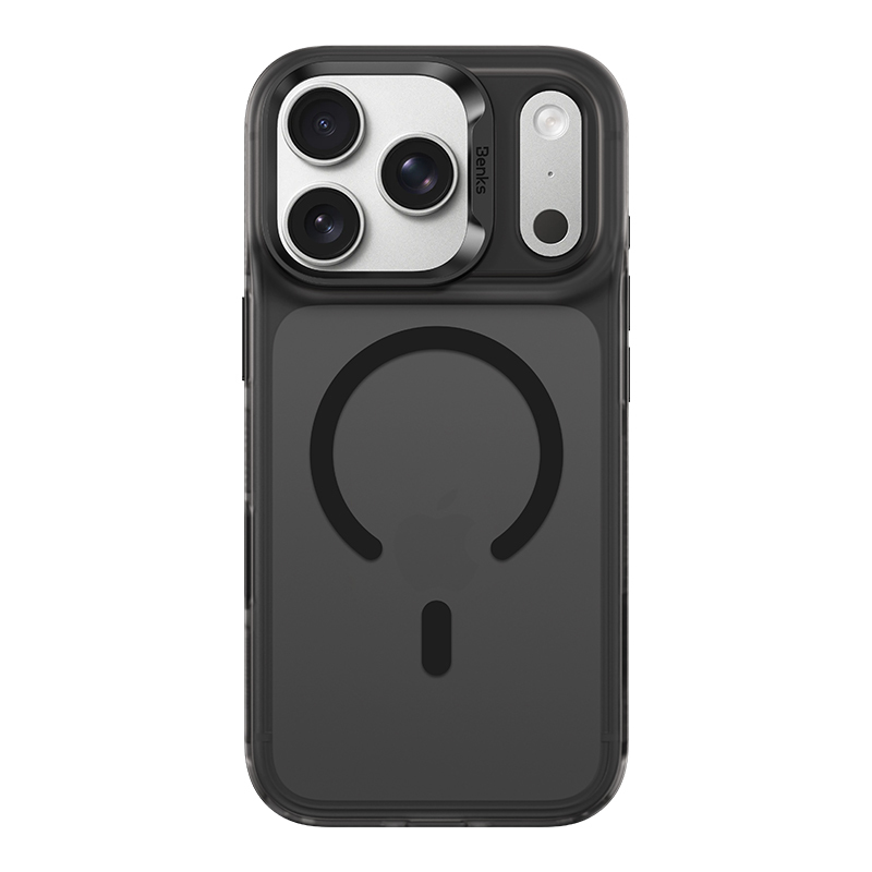 Kryt Benks Magnetic Lucid Armor (K069) pro iPhone 17 Pro black (tlačítko ovládání fotoaparátu)