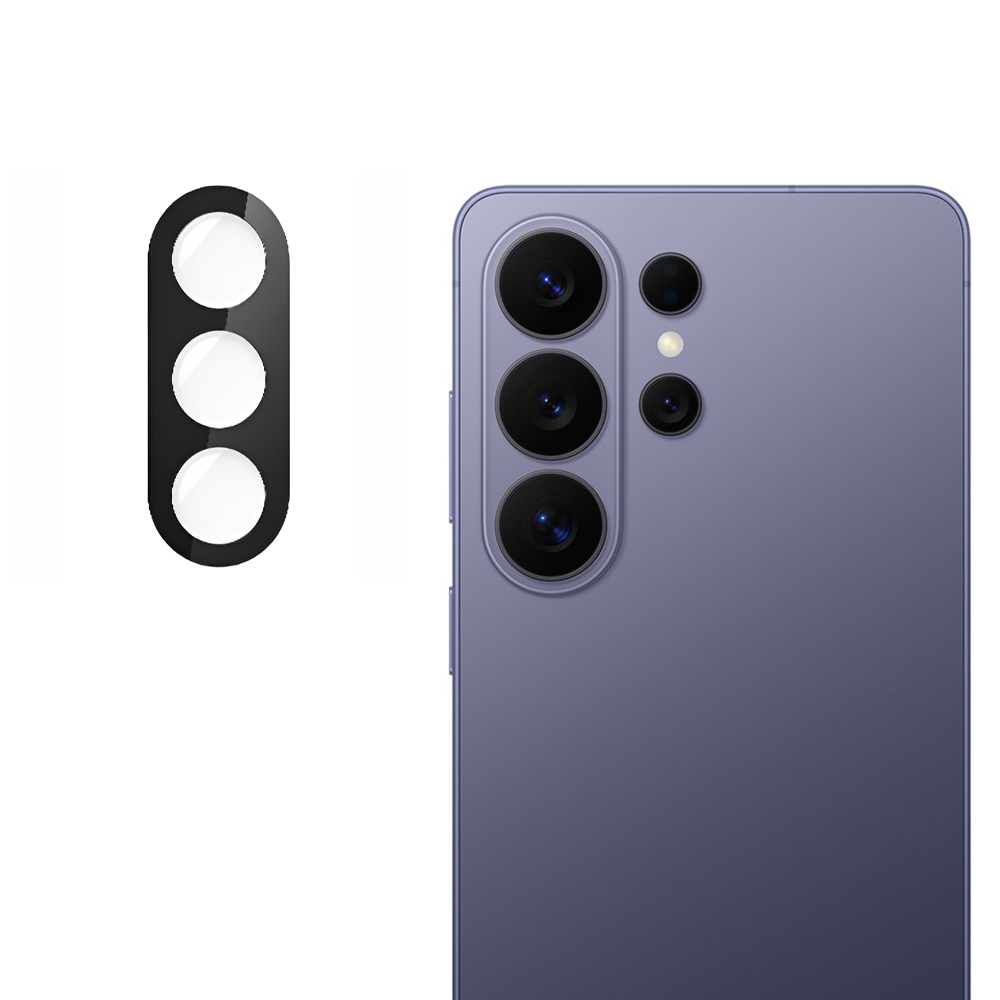Techsuit – kompletní sklo fotoaparátu – Samsung Galaxy S26 Ultra – černé