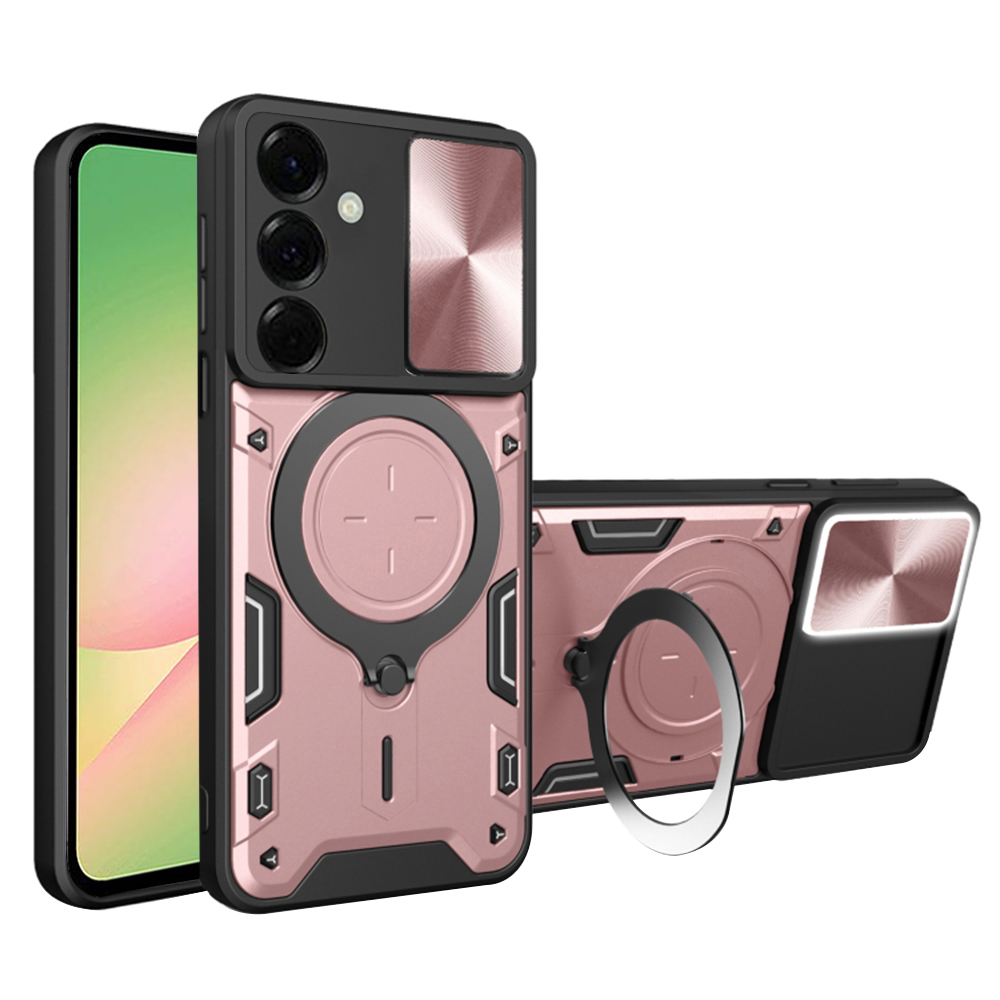 Techsuit - CamGuard Pro - Samsung Galaxy A57 5G - růžové zlato