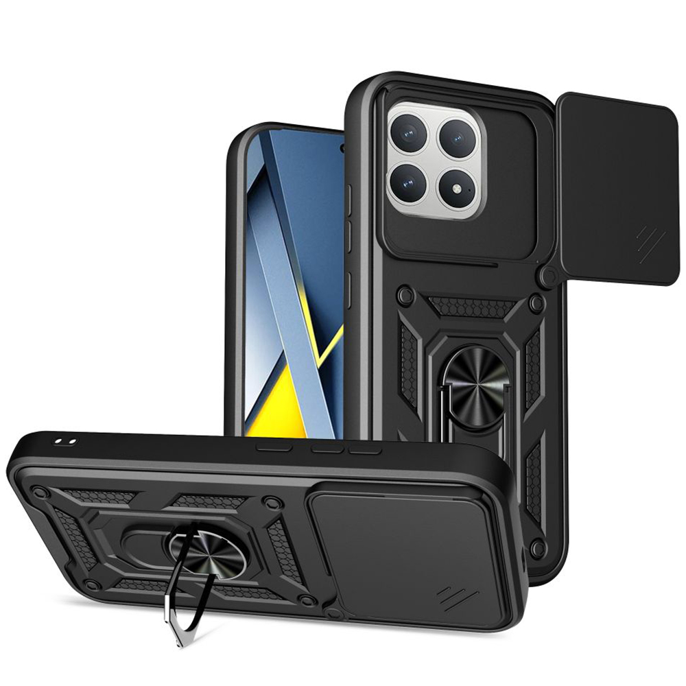 Techsuit – řada CamShield – Xiaomi Poco F8 Pro – černá