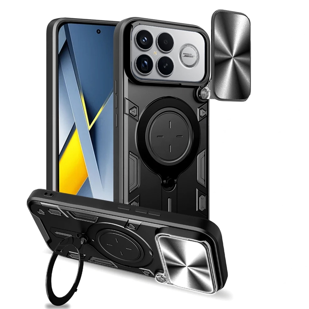 Techsuit - CamGuard Pro - Xiaomi Poco F8 Ultra - černá