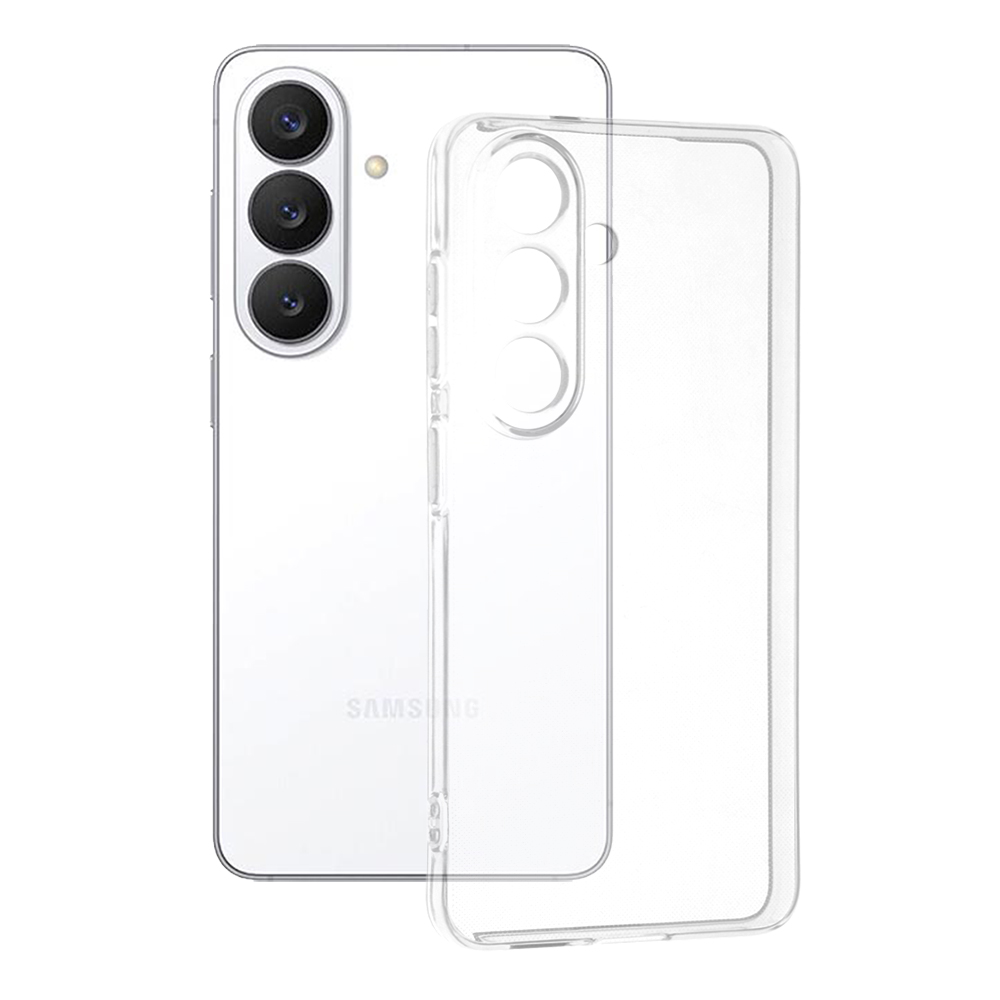 Techsuit - průhledný silikon - Samsung Galaxy S26 - transparentní