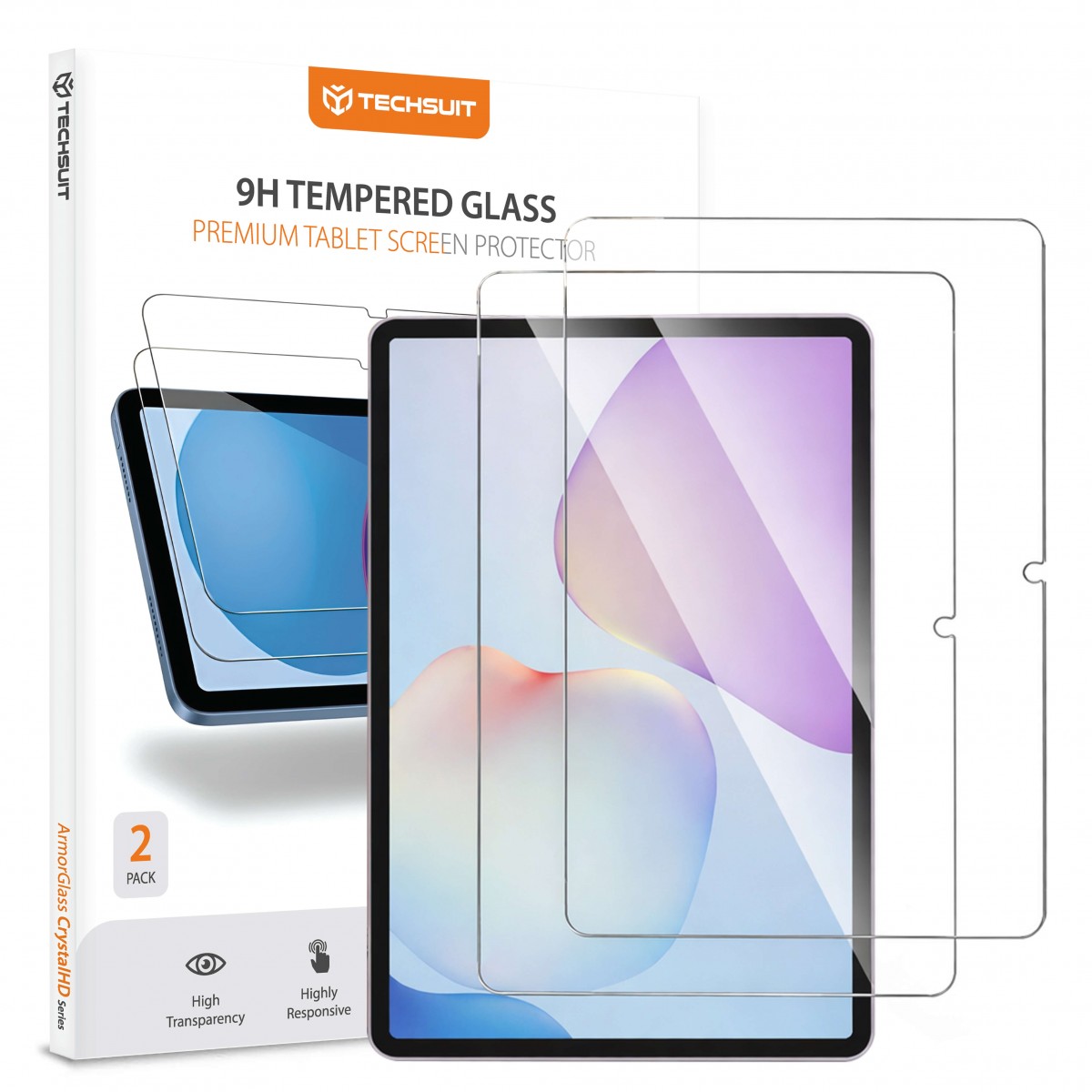 Techsuit - ochranné sklo ArmorGlass CrystalHD (2 kusy) - Huawei MatePad 11.5 (2025) - čiré