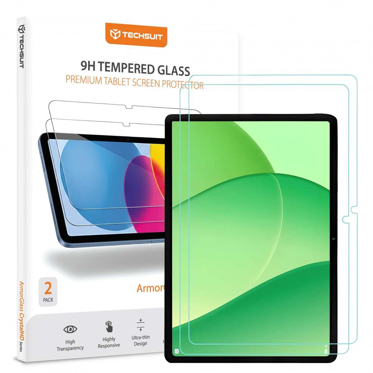Techsuit - ArmorGlass CrystalHD (2 kusy) - Oppo Pad SE 11 / OnePlus Pad Lite - čirá
