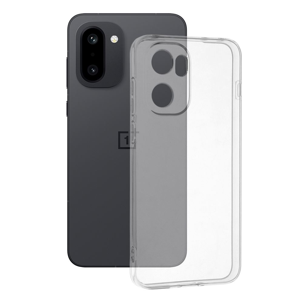 Techsuit - průhledný silikonový kryt - OnePlus 15R - transparentní