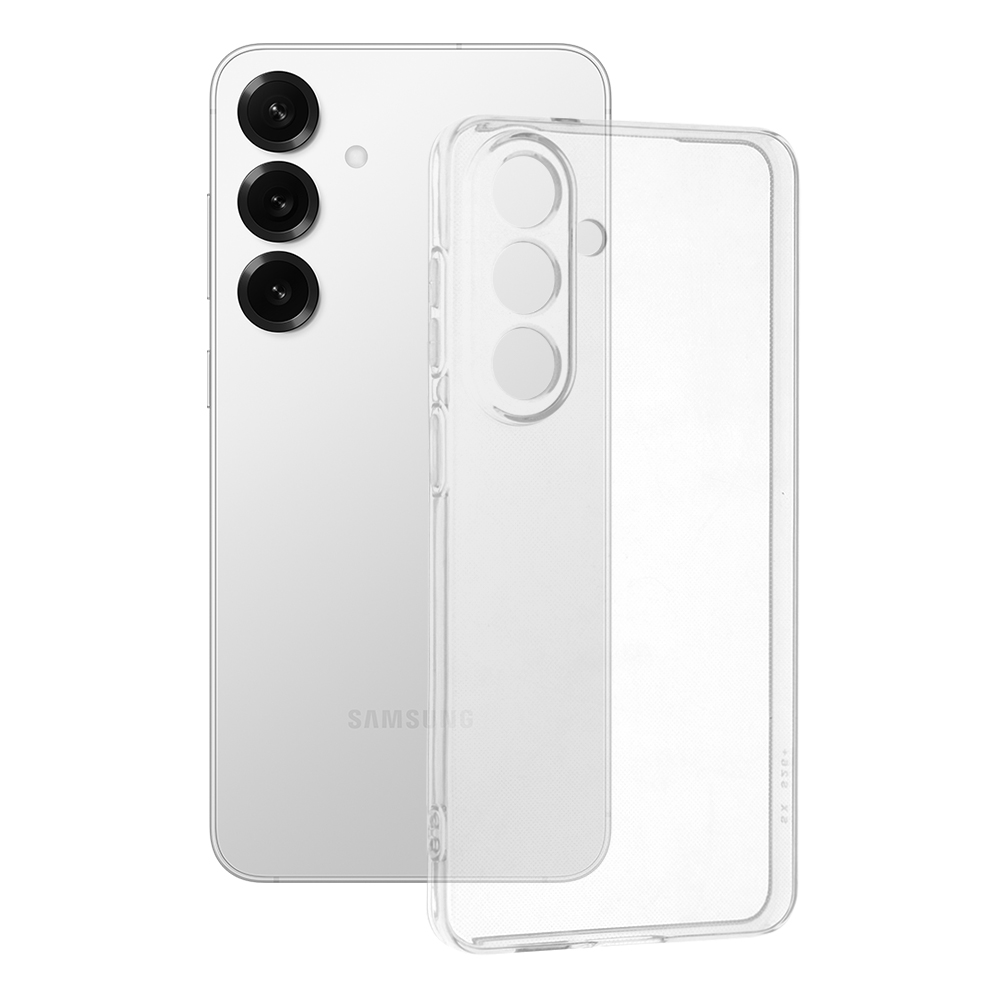 Techsuit - čirý silikon - Samsung Galaxy S26 Plus - transparentní