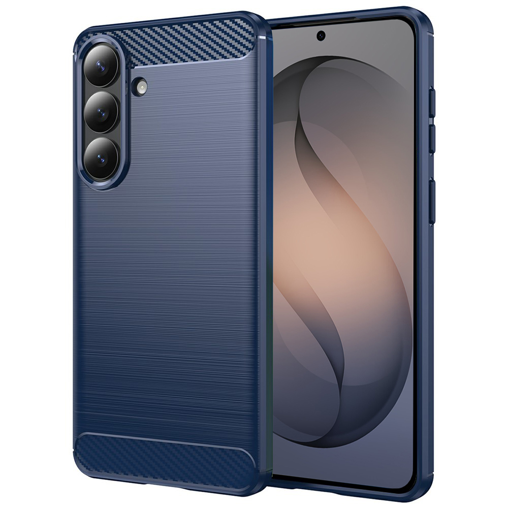 Techsuit - Carbon Silicone - Samsung Galaxy S26 - modrá