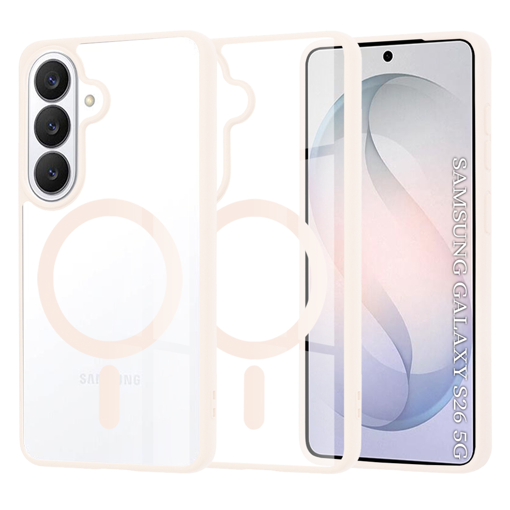 Techsuit - MagSafe Pro - Samsung Galaxy S26 - nude růžová