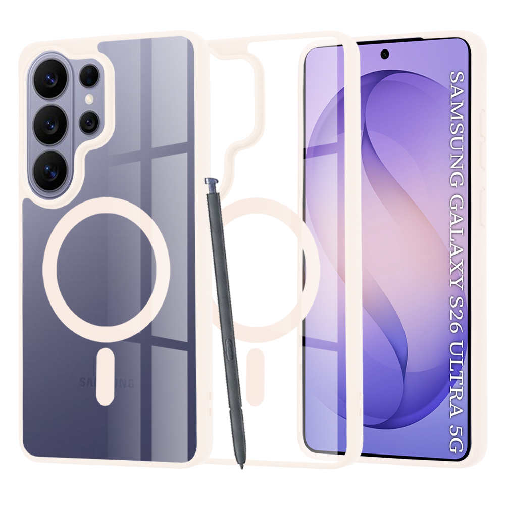Techsuit - MagSafe Pro - Samsung Galaxy S26 Ultra - tělová růžová