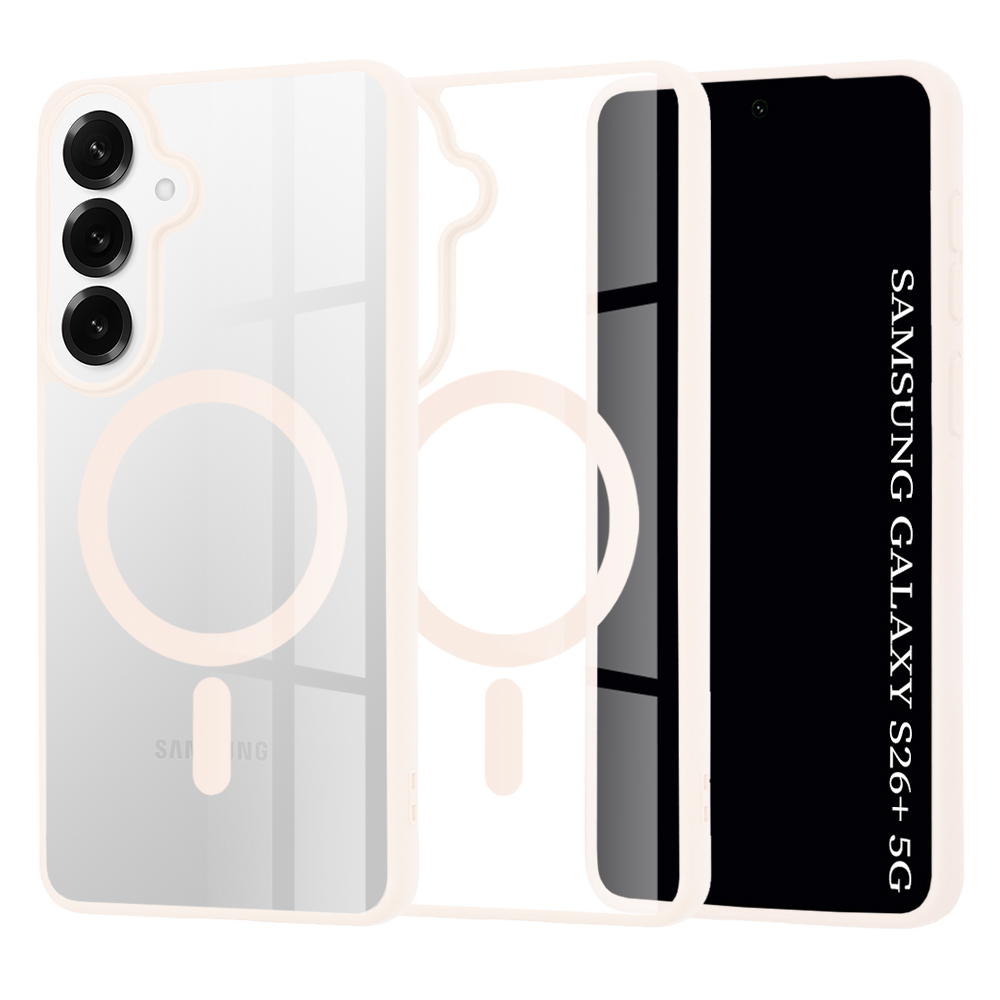 Techsuit - MagSafe Pro - Samsung Galaxy S26 Plus - tělová růžová