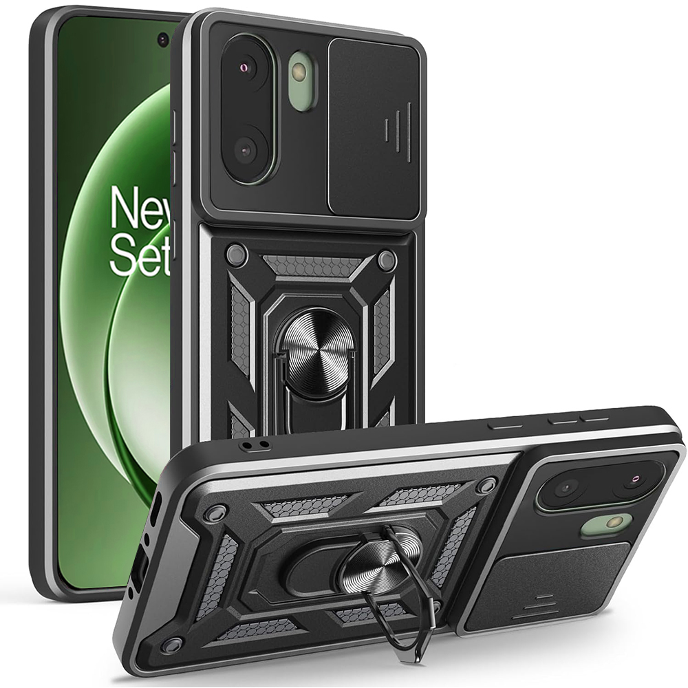 Techsuit - série CamShield - OnePlus 15R - černá