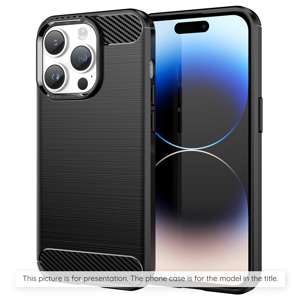 Techsuit - karbonový silikon - Oppo Reno15 F / Reno15 FS 5G - černá