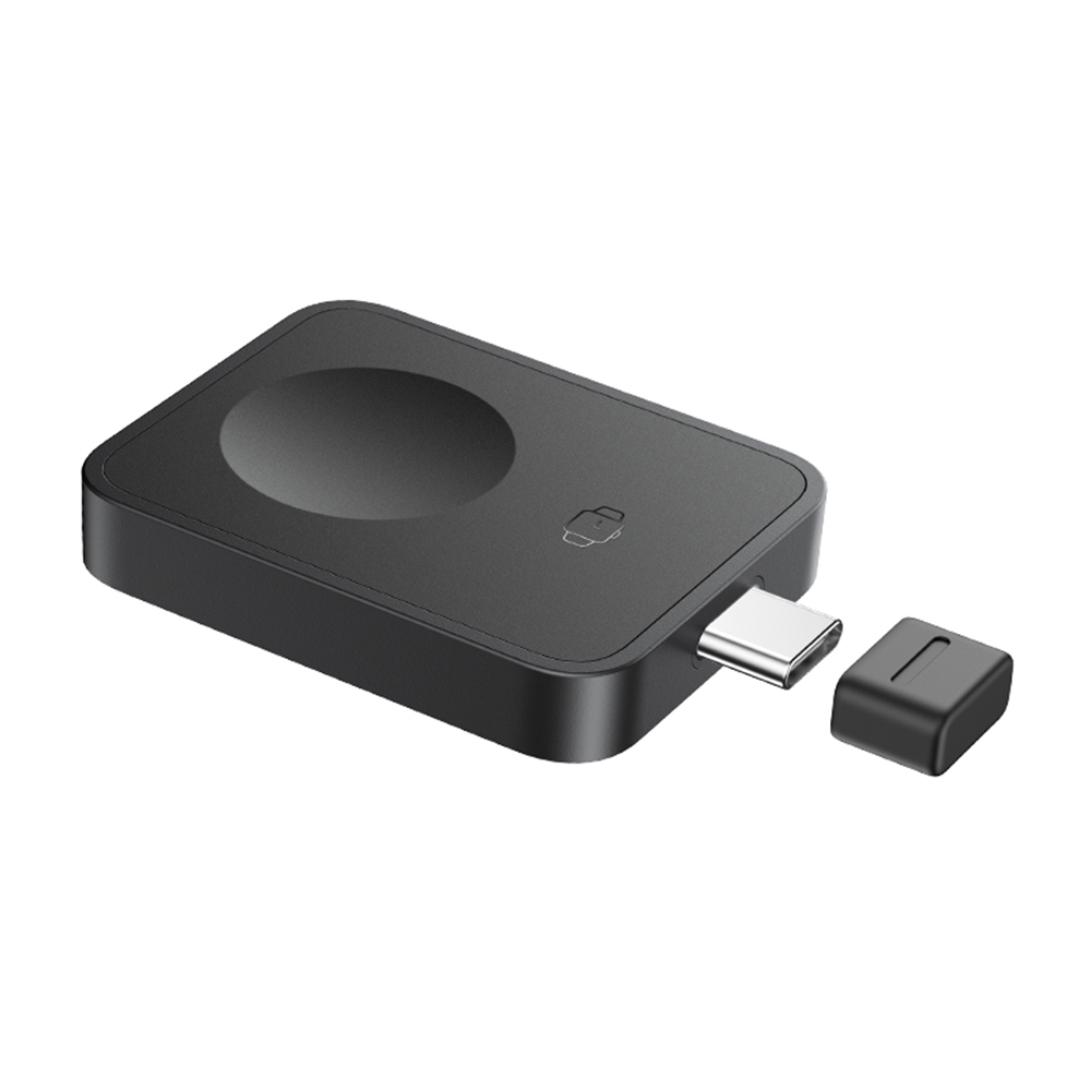 Baseus - magnetická bezdrátová nabíječka MagPro (P10264106123-00) - pro Apple Watch, USB-C, 2.5W - Cosmic Black