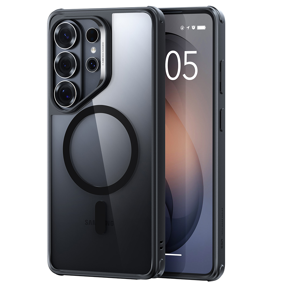 ESR - Classic Hybrid HaloLock - Samsung Galaxy S26 Ultra - průhledná černá