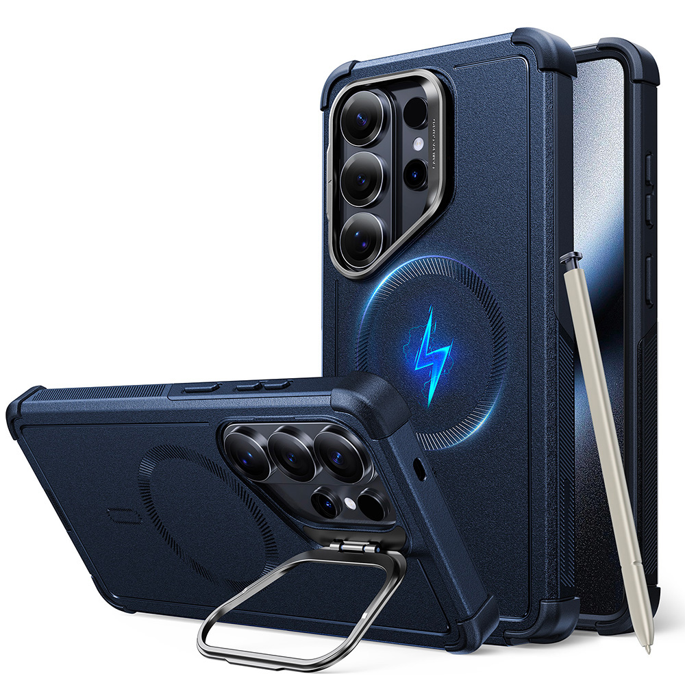 ESR Cyber Armor Kickstand pro Samsung Galaxy S26 Ultra, modrá
